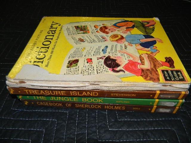 Lot of 4 old childrens books - ple...