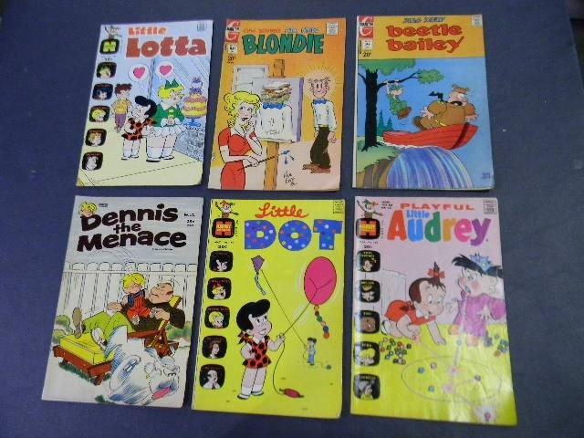 Lot of 6 miscellaneous old comics (...