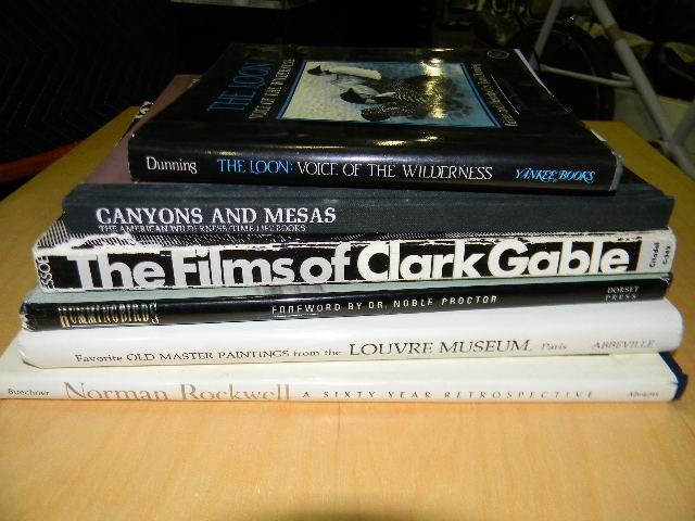 Lot of 6 informational books - plea...