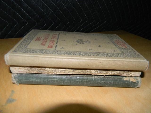 Lot of 3 vintage books - 1898 &quot...