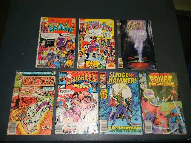 Lot of 7 miscellaneous comic books-...
