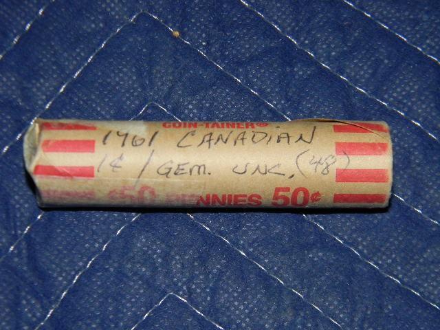 Roll of 48 uncirculated Canadian pe...