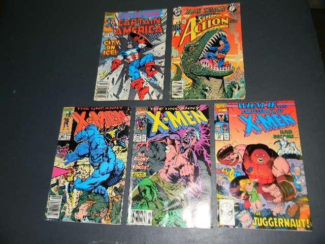Lot of 5 comics- 4 Marvel Comics an...