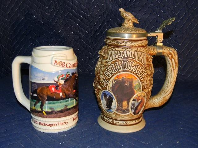 Lot of 2 beer steins - very cool fo...