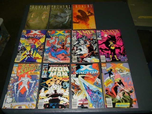 Lot of 11 comic books- 8 Marvel Com...