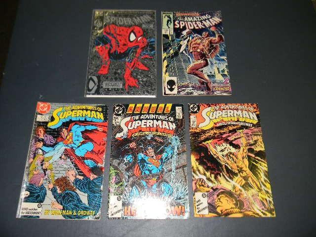 Lot of 5 awesome comic books 3 DC ...
