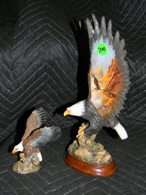 Lot of 2 eagle knick-knacks - large...