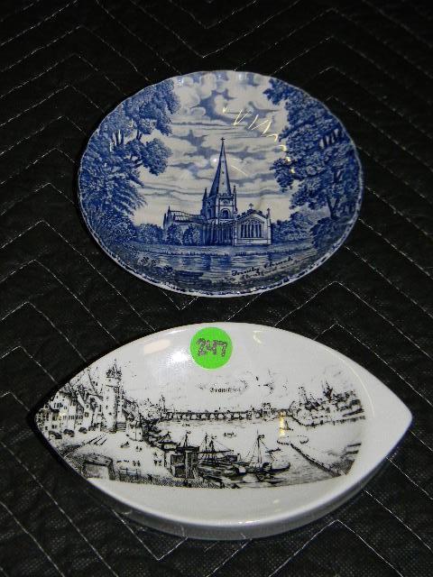 Lot of 2 - blue Shakespear country ...