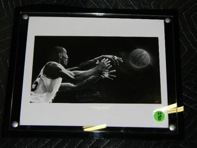 Framed basketball picture - very co...