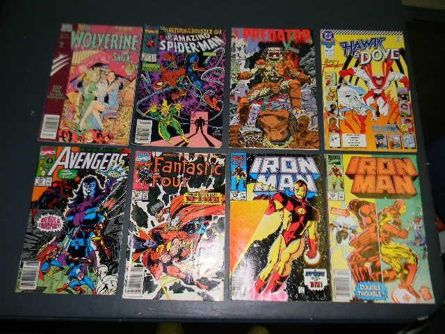 Lot of 8 comic books- 6 Marvel Comi...