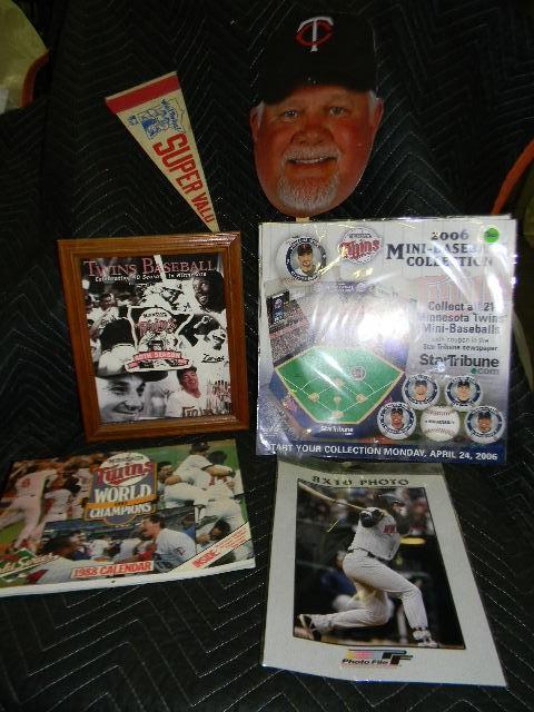 Lot of misc. Minnesota Twins memora...