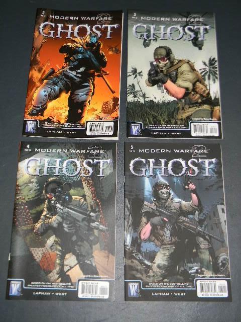 Lot of 4 Modern Warfare Comics (Ple...