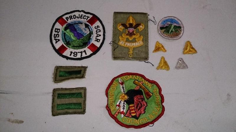 Lot of vintage Boy Scout patches - ...