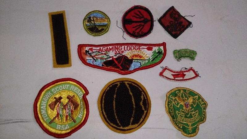 Lot of vintage Boy Scout patches - ...
