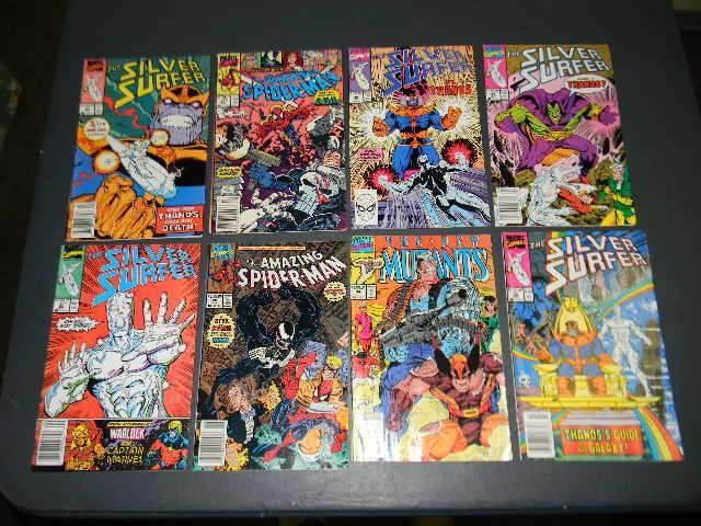 Lot of 8 Marvel Comics (Please insp...