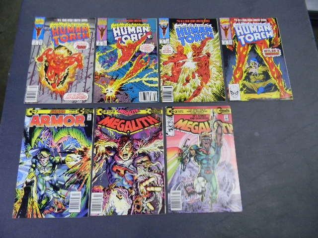 Lot of 7 comic books- 4 Marvel Comi...