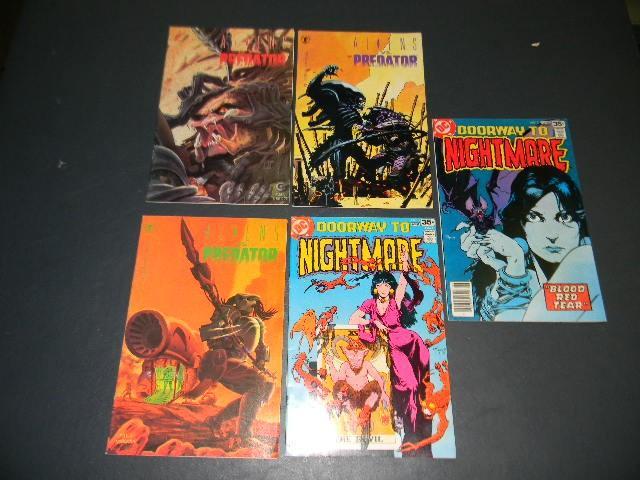 Lot of 5 comics- 2 DC Comics (Doorw...