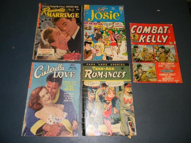Lot of 5 miscellaneous comics (Plea...