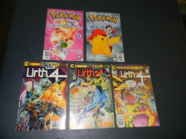 Lot of 5 comics- 2 Viz Comics &amp...