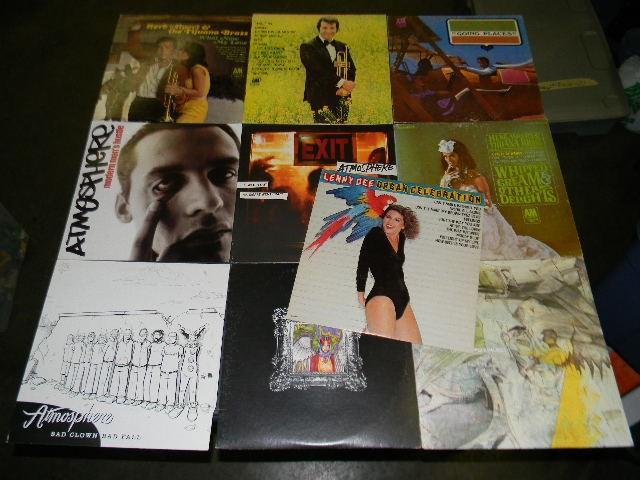 Lot of 10 Records. (5 Atmosphere re...