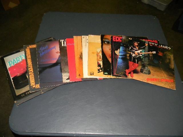 Lot of ten records plus A Solid Gol...