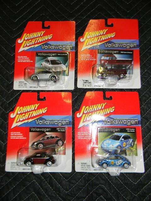 Lot of 4 Johnny Lightning Volkswage...