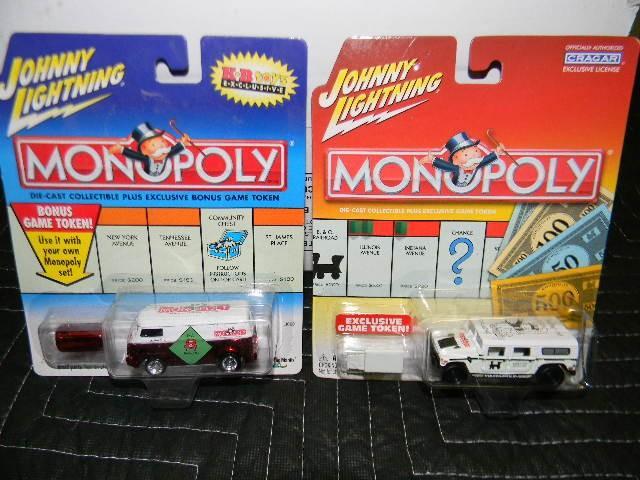 Lot of 2 Johnny Lightning Monopoly ...