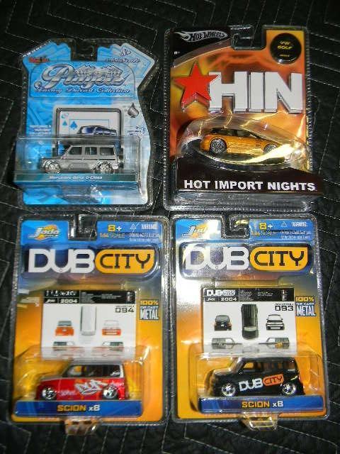 Lot of 4 cars NEW in the package - ...