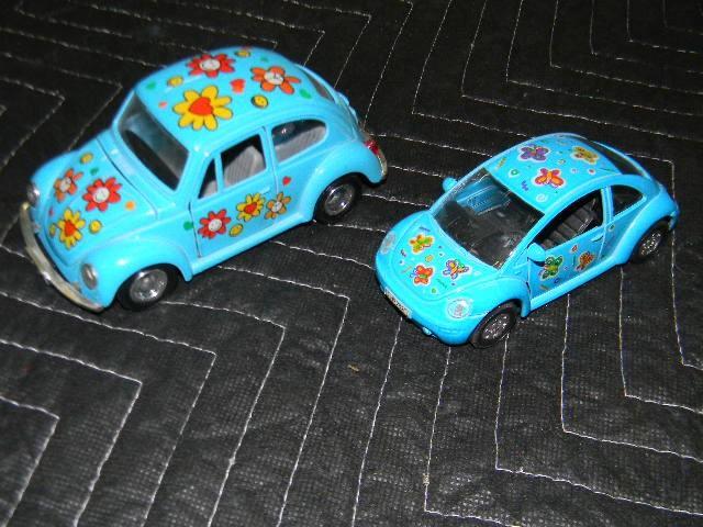 Lot of 2 Volkswagen Beetles - very ...