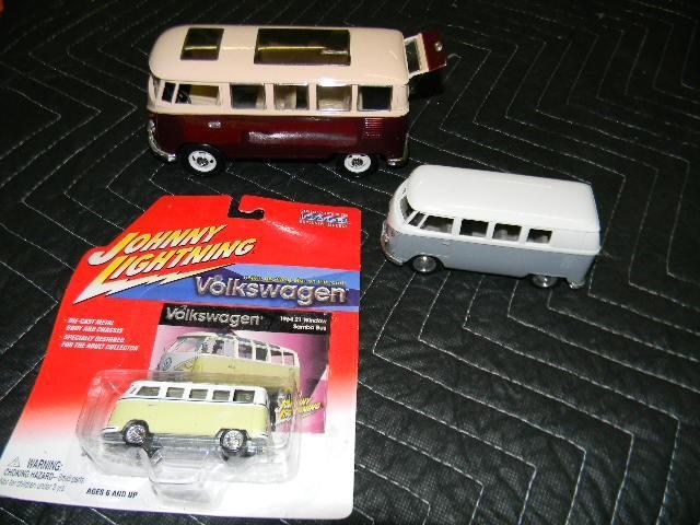 Lot of 3 Volkswagen Vans - one new ...