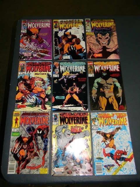 Lot of 9 Marvel Comic books (Please...