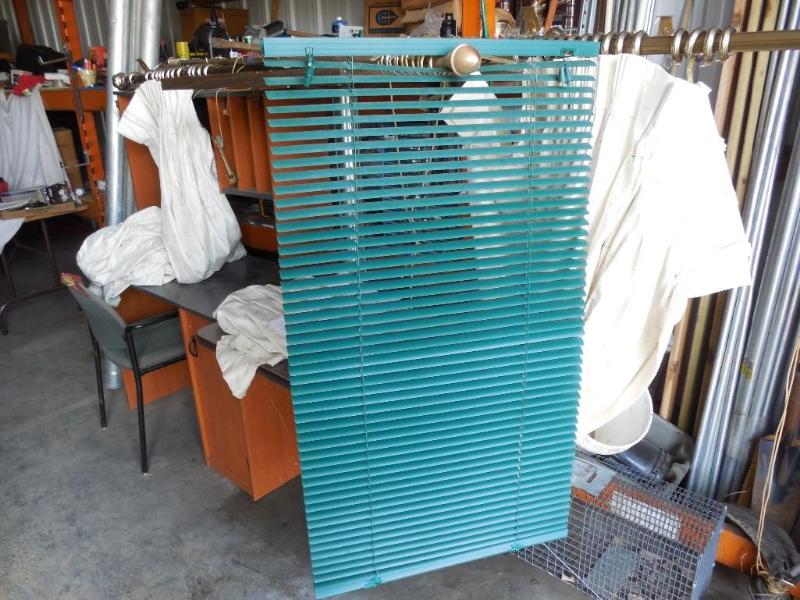 lot 103 image: 23 x 64 Blinds all set at 40 in wit...