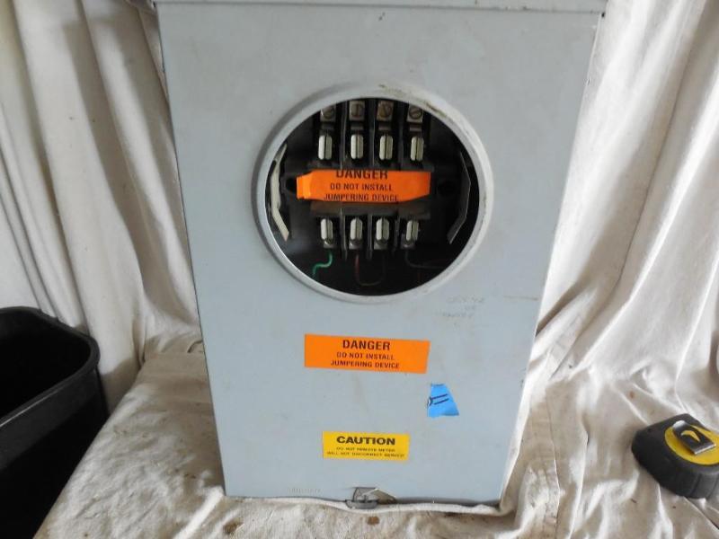 lot 11 image: 3 Phase Meter Base. Coolstuff...