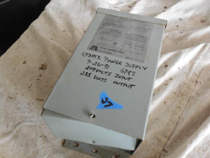 lot 27 image: 1.0 KVA 120240 Transformer 12024 ...