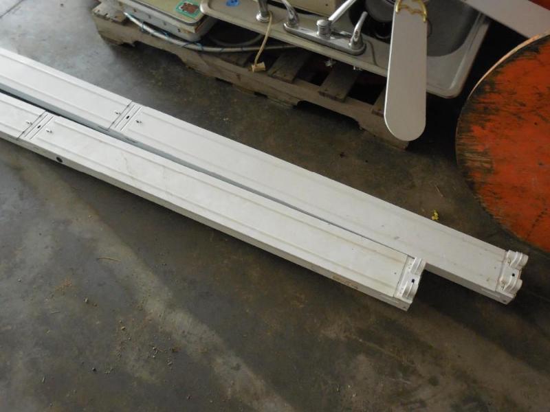 lot 39 image: (2) 8 Ft. H.O. Fluorescent Fixtures...