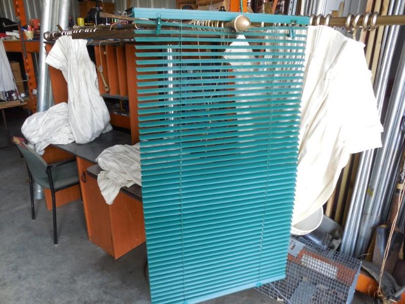 lot 95 image: 23 x 64 Blinds all set at 40 in wit...