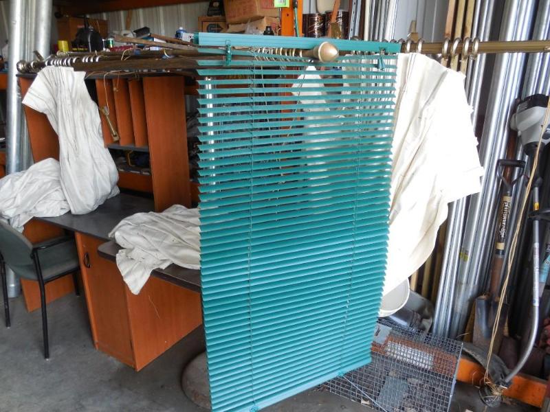 lot 96 image: 23 x 64 Blinds all set at 40 in wit...