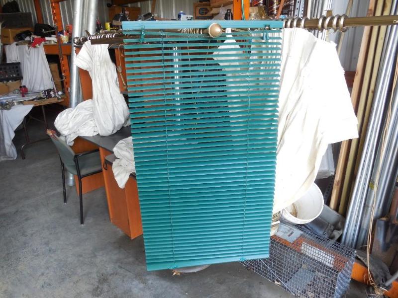 lot 97 image: 23 x 64 Blinds all set at 40 in wit...