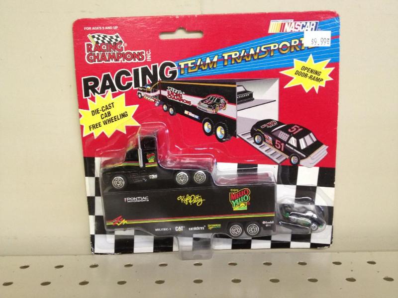 lot 19 image: 1994 Kyle Petty #42 Team Transporter New In Box