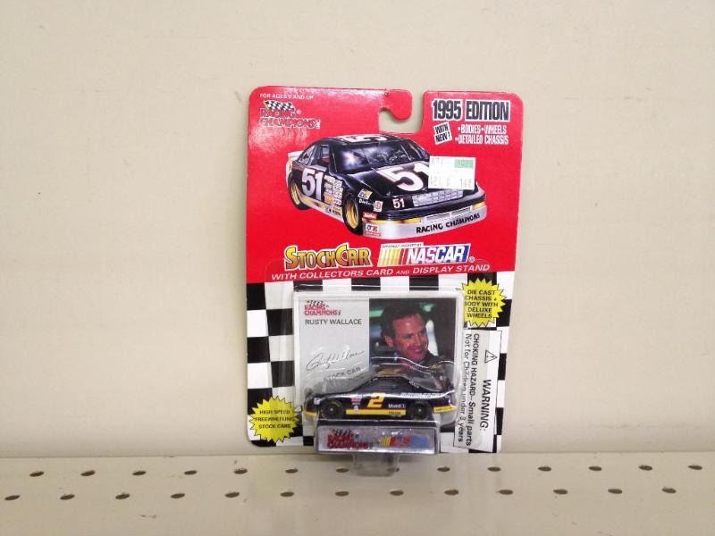 lot 22 image: 1995 Rusty Wallace 164 Die Cast Car, New In Box