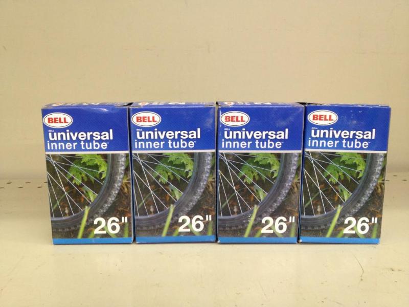 lot 31 image: 4 26 New in Box Bicycle Tire Tubes