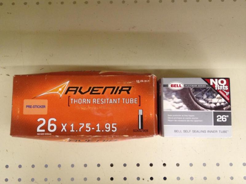 lot 32 image: Heavy Duty Bicycle 26 Tire Inner Tubes