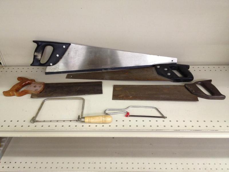 lot 39 image: Lot of 7 Hand Saws