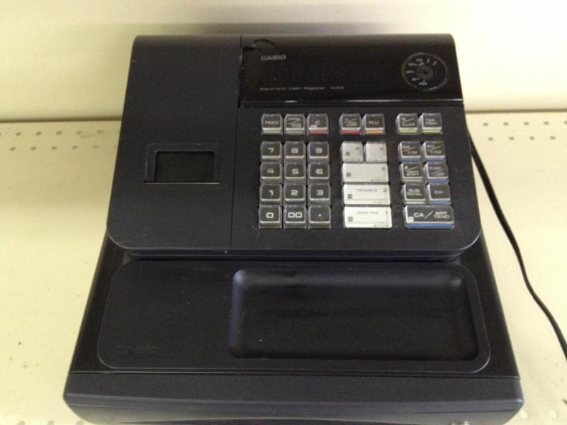 lot 5 image: Casio Cash Register