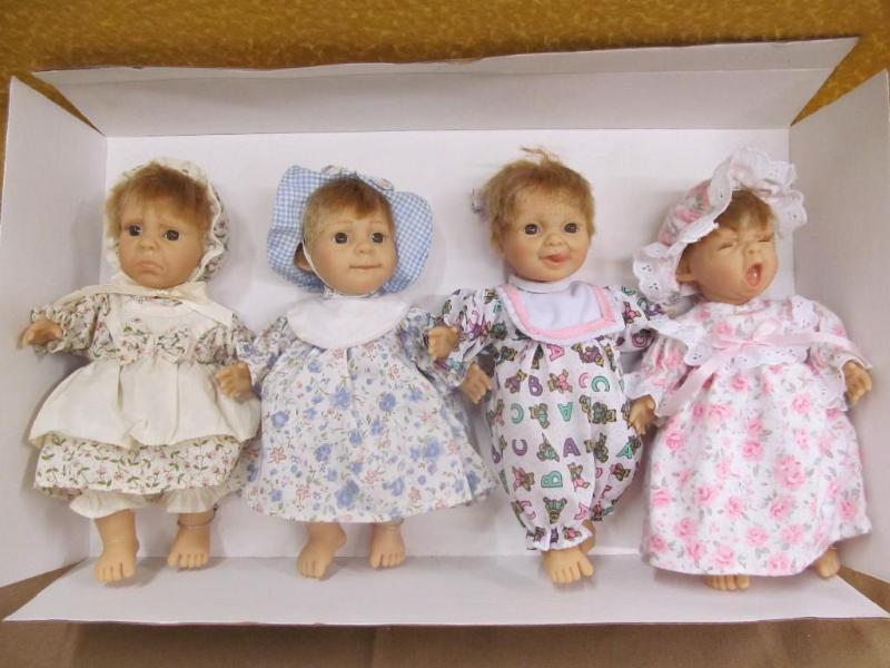 Set of 4 Dolls approximately 6&quot...
