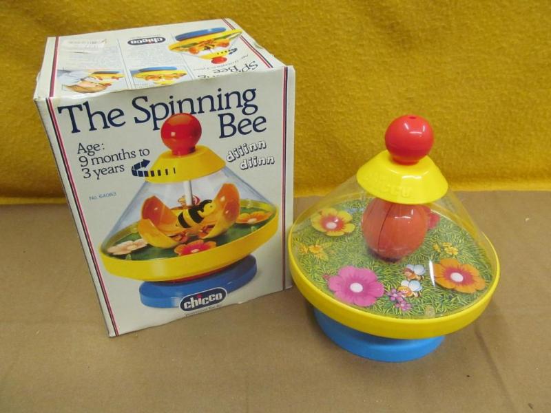 Spinning Bee Top...