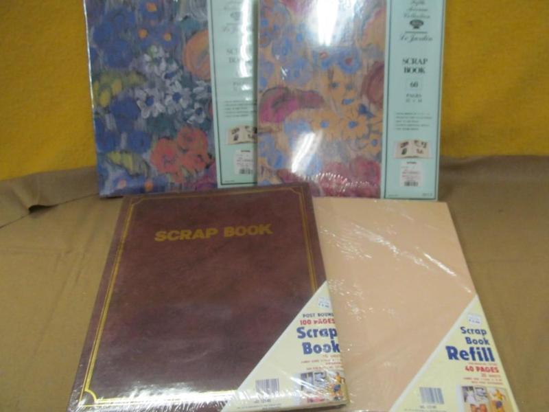 3 Scrap Books 60 pages 12&quot x 1...