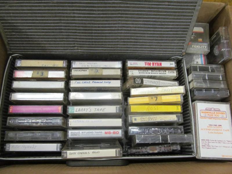 Large Collection of cassettes -- Ti...