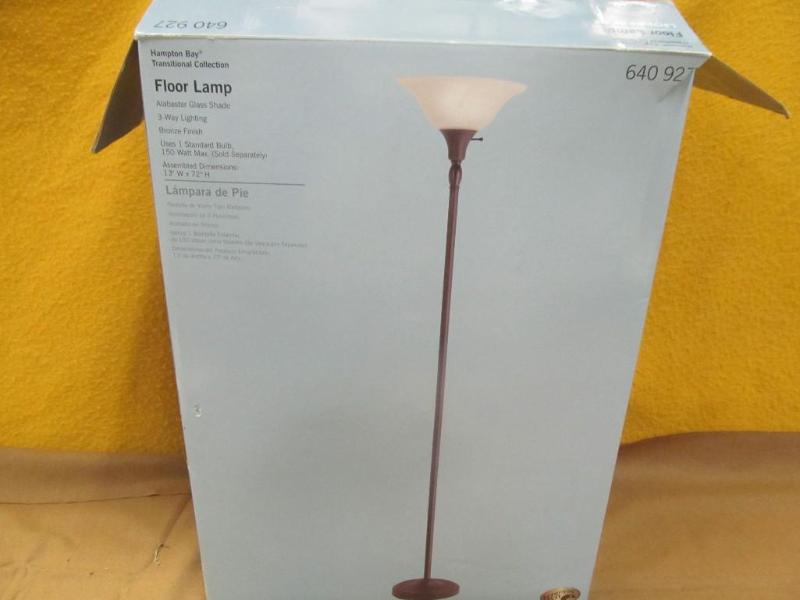 Hampton Bay Floor Lamp -- 3-way -- ...