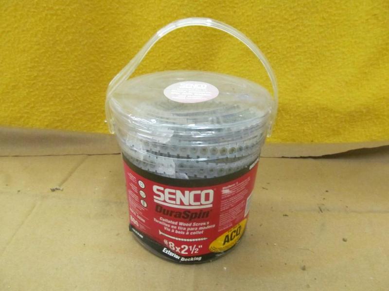 Senco Dura Spin Wood Screws #8 x 2 ...